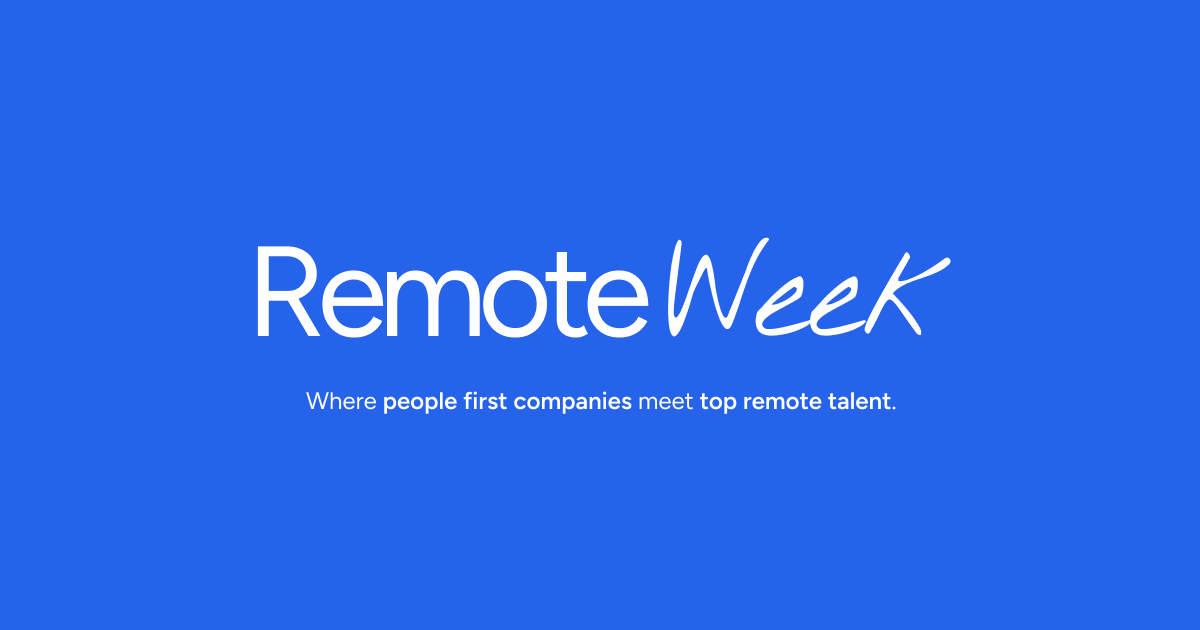 RemoteWeek - Post Your Remote Jobs